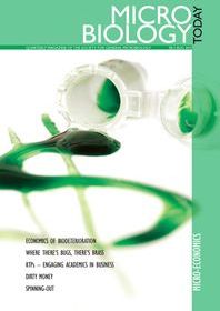 Cover of Microbiology Today, issue of August 2011