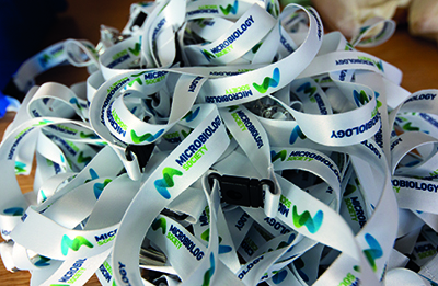 Microbiology Society lanyard