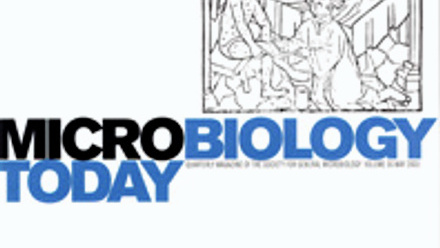 Cover of Microbiology Today, issue of May 2003