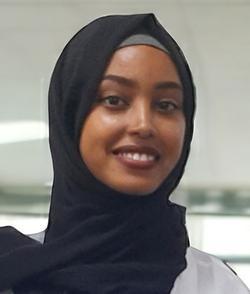 Headshot of Society Champion, Sara Albagir Abdalla Mohammed