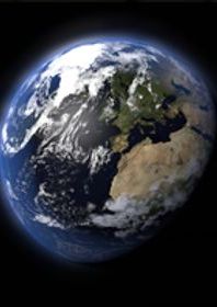 Earth viewed from space