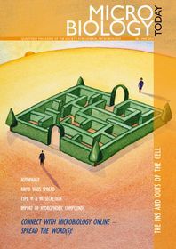 Cover of Microbiology Today, issue of May 2011