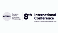 European College of Veterinary Microbiology conference 2026 banner