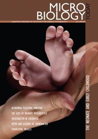 Cover of Microbiology Today, issue of February 2012