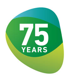 75th logo main