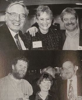 Former Society President Professor Anthony (Tony) Trinci and others attending the Golden Jubilee celebrations