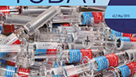 Cover of Microbiology Today, issue of May 2018