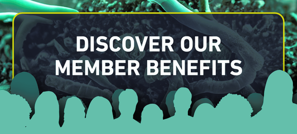 Banner about member benefits