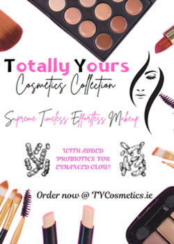 Poster design for Totally Yours Costmetics