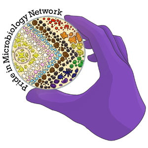 Pride in Microbiology Network logo