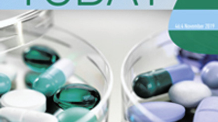 Cover of Microbiology Today, issue of November 2019