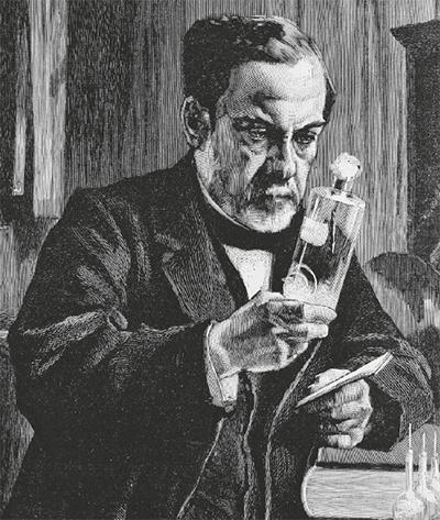 Louis Pasteur illustration