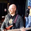 Steve Diggle playing a guitar.